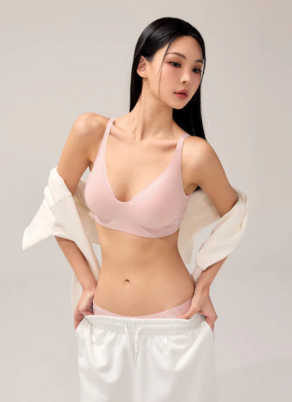 [2 FOR] Mellow Day Hook-Closure Bra
