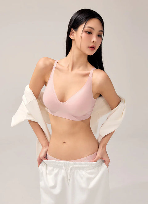 [2 FOR] Mellow Day Hook-Closure Bra
