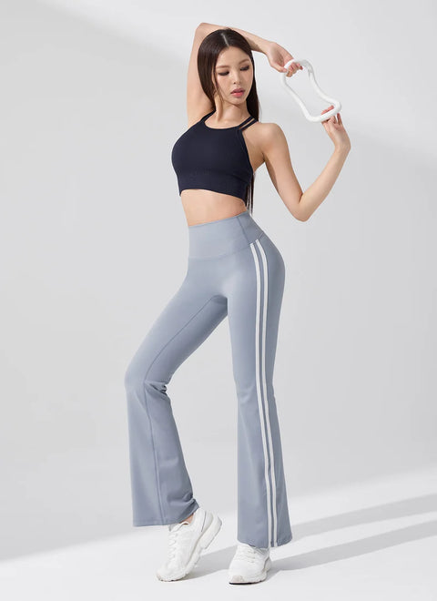 [2 FOR] Comfort Fine Track Line Boot Cut Leggings