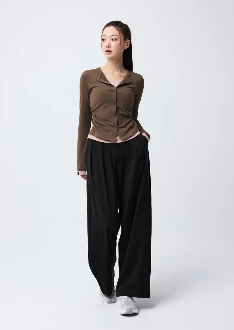 [2 FOR] Comfort Fine Two-Tuck Wide Pants