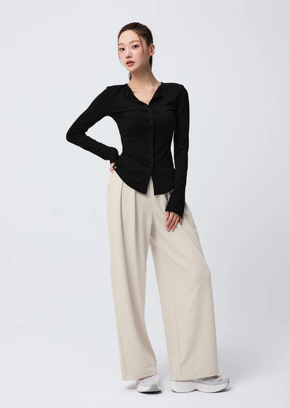 [2 FOR] Comfort Fine Two-Tuck Wide Pants