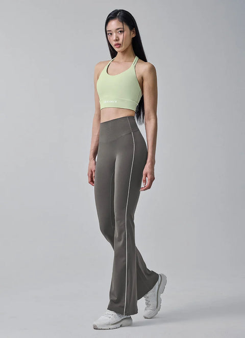 [2 FOR] Comfort Fine Piping Bootcut Leggings