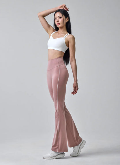 [2 FOR] Comfort Fine Piping Bootcut Leggings