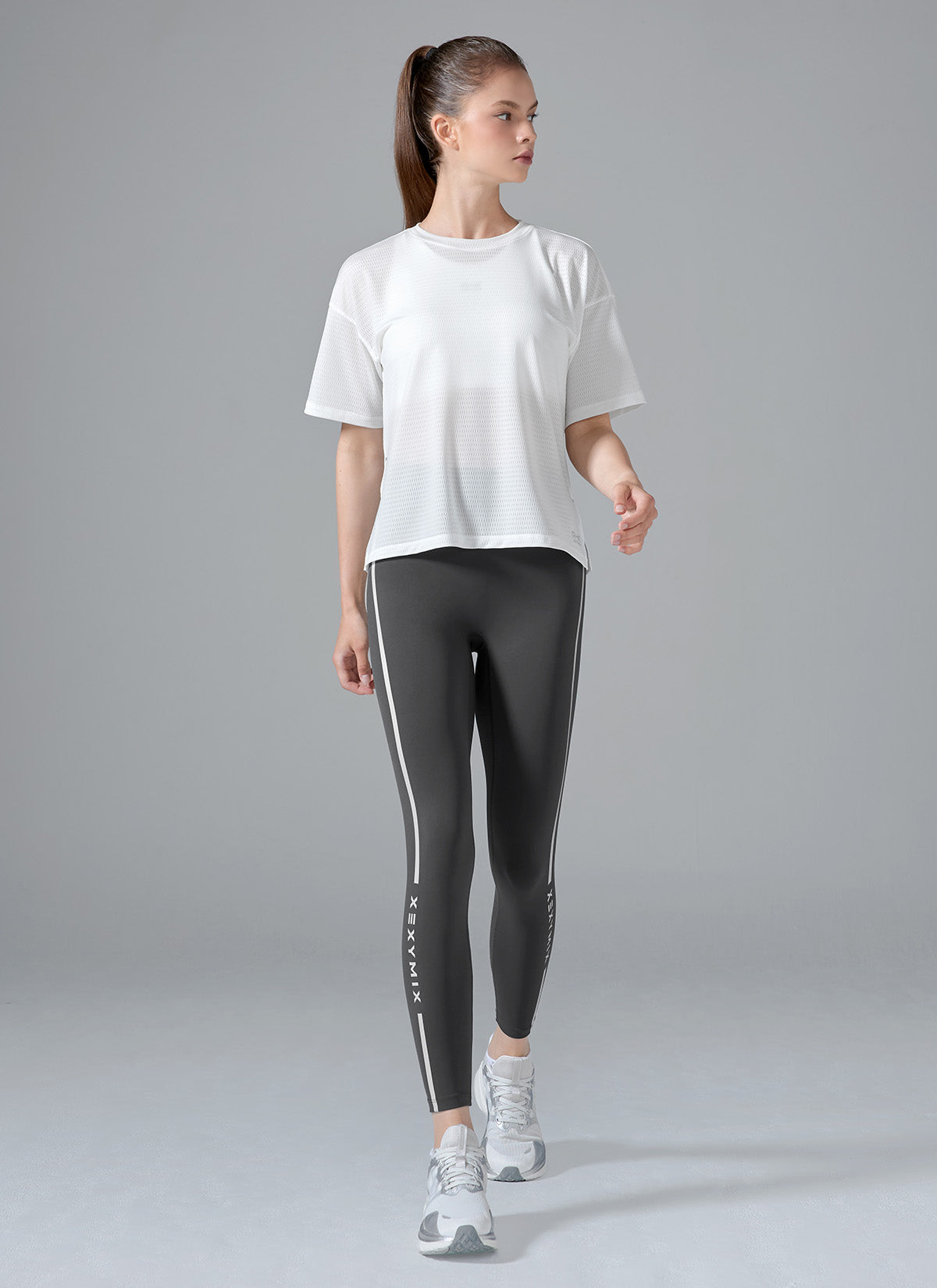 Reflective Rx Labels RX Black Label Signature 360N Reflective Line Leggings
