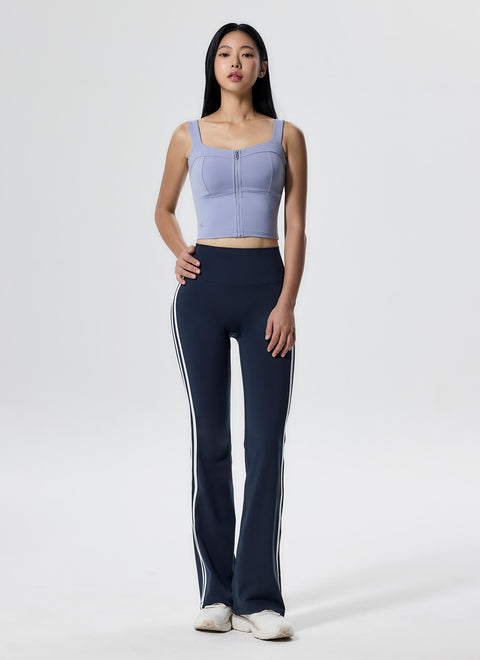[2 FOR] Comfort Fine Trackline 5" Leggings & Boot Cut Leggings