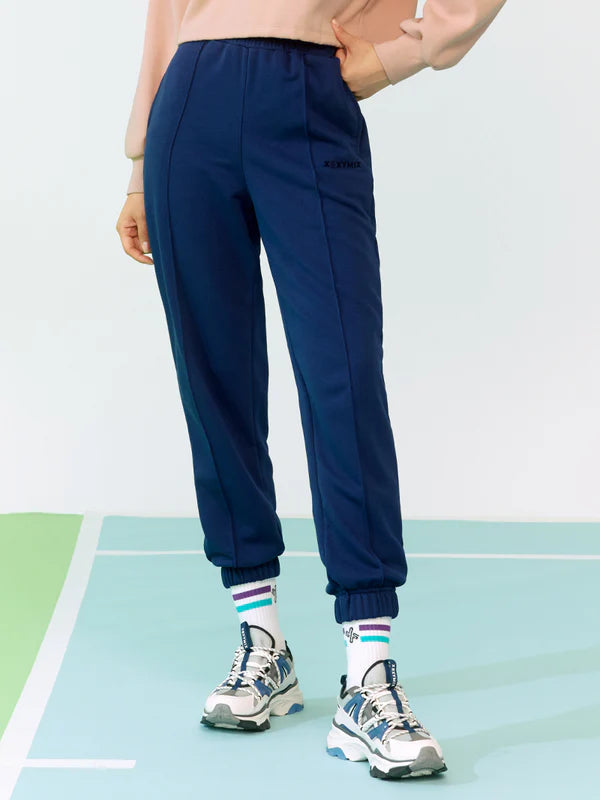 Pintuck Jogger Pants