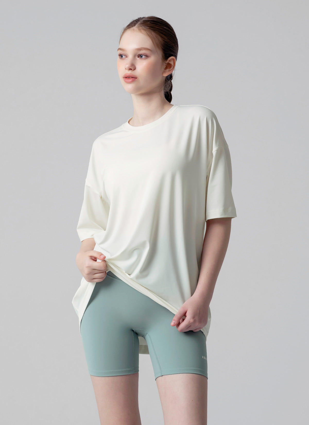 [BOGO] Ice Feather Over Fit T-Shirt