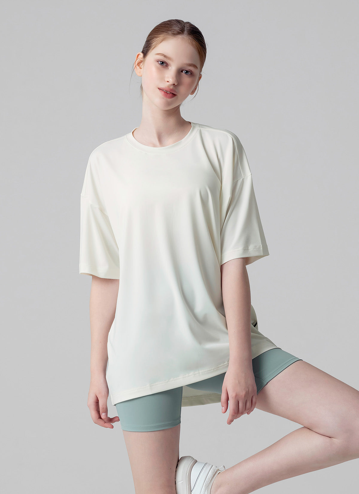 [BOGO] Ice Feather Over Fit T-Shirt