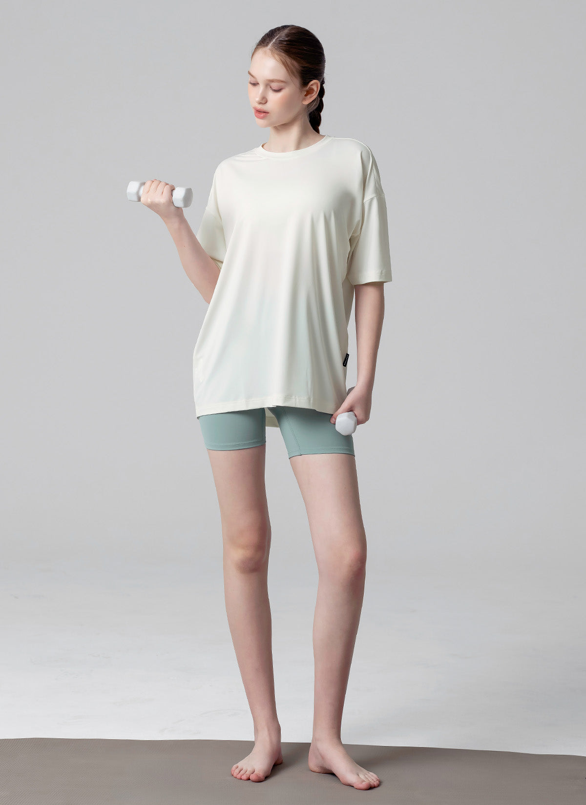 [BOGO] Ice Feather Over Fit T-Shirt