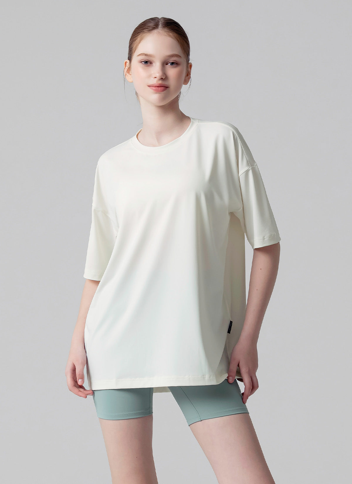 [BOGO] Ice Feather Over Fit T-Shirt