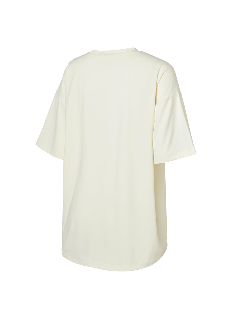 [BOGO] Ice Feather Over Fit T-Shirt