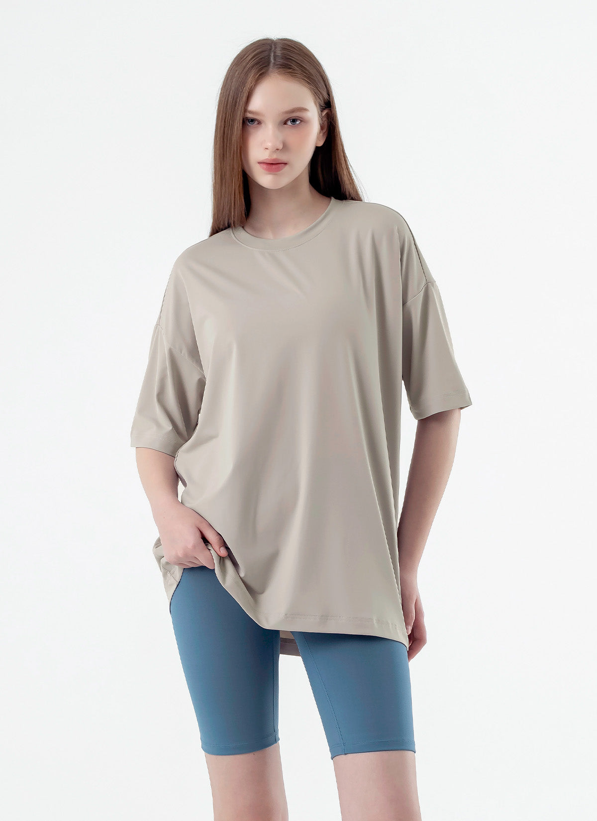 [BOGO] Ice Feather Over Fit T-Shirt