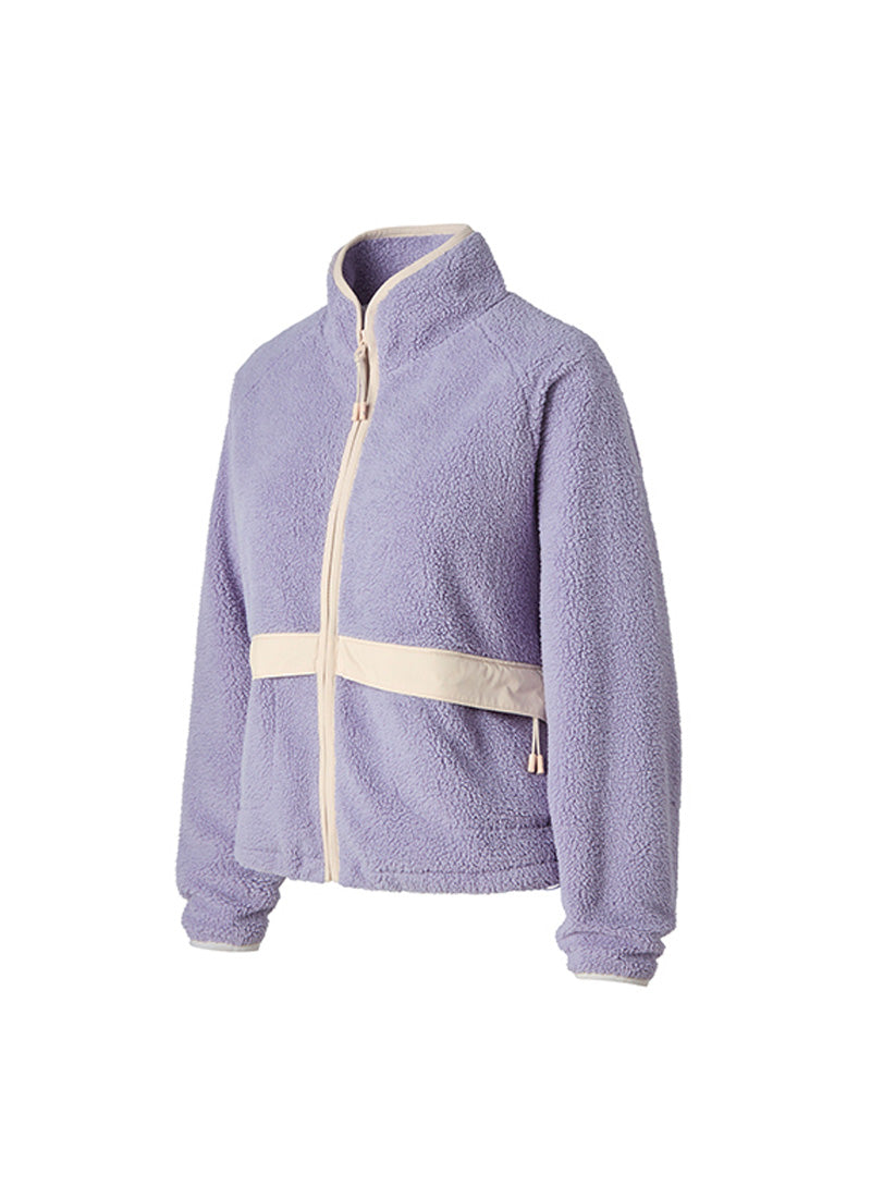 Soft Fleece Zip-Up Jacket