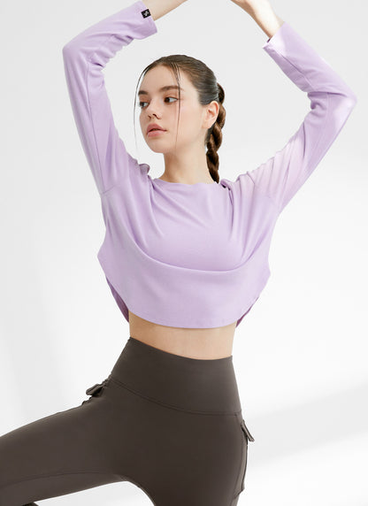 Easy Round Cropped Long Sleeve