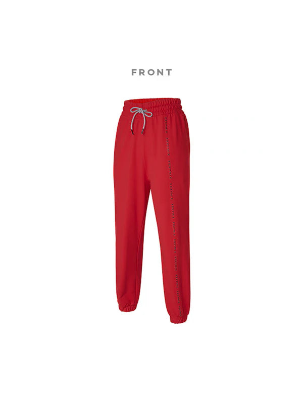 Lettering Training Jogger Pants