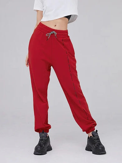 Lettering Training Jogger Pants