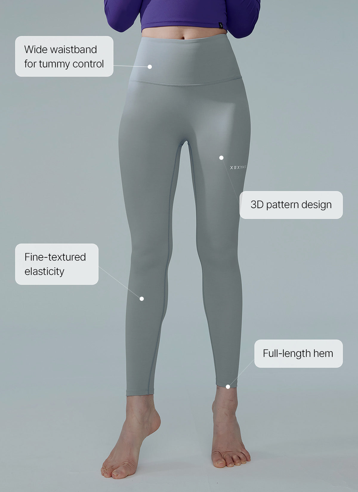 [1+1] Black Label Signature 360N Leggings