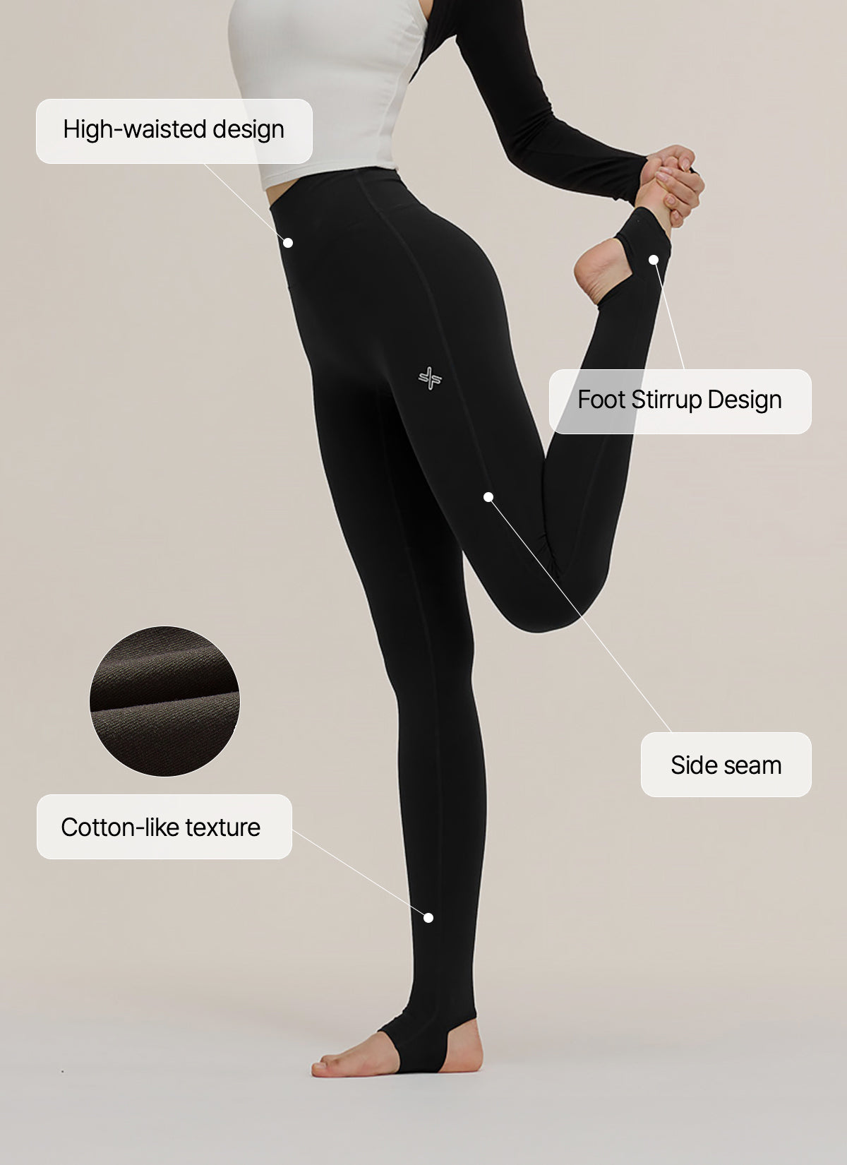 [ONLY NEW MEMBER] XELLA™ Intension Foot Cover Leggings