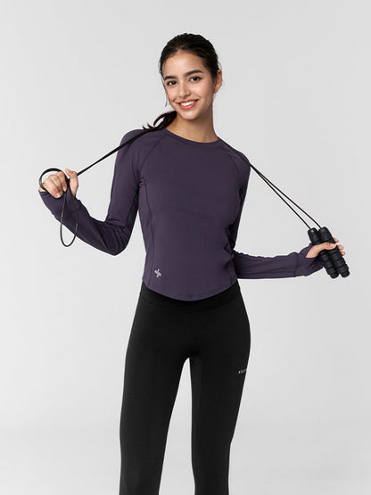 High Intensity Fingerhole Long Sleeve
