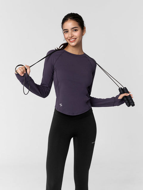 High Intensity Fingerhole Long Sleeve