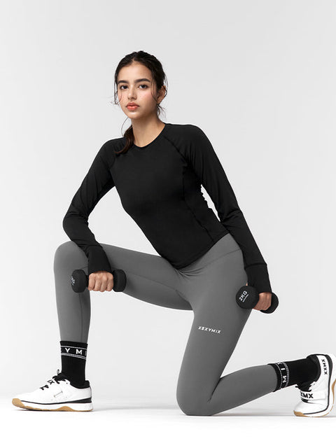 High Intensity Fingerhole Long Sleeve