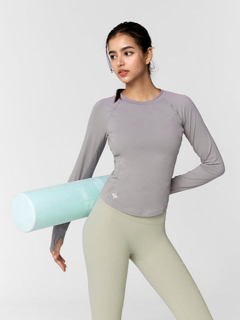 High Intensity Fingerhole Long Sleeve