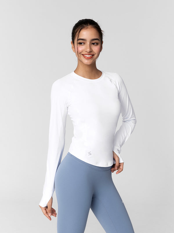 High Intensity Fingerhole Long Sleeve