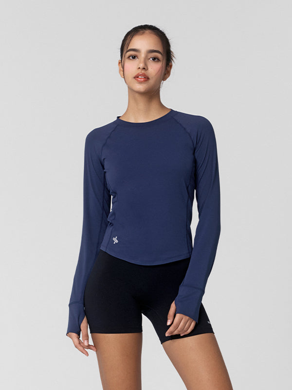High Intensity Fingerhole Long Sleeve