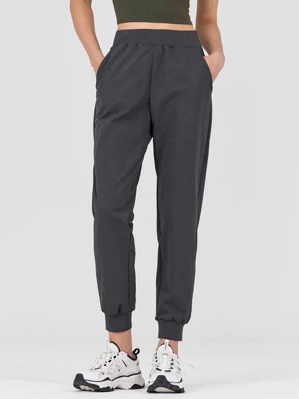 Woven Stretch Napping Jogger Pants