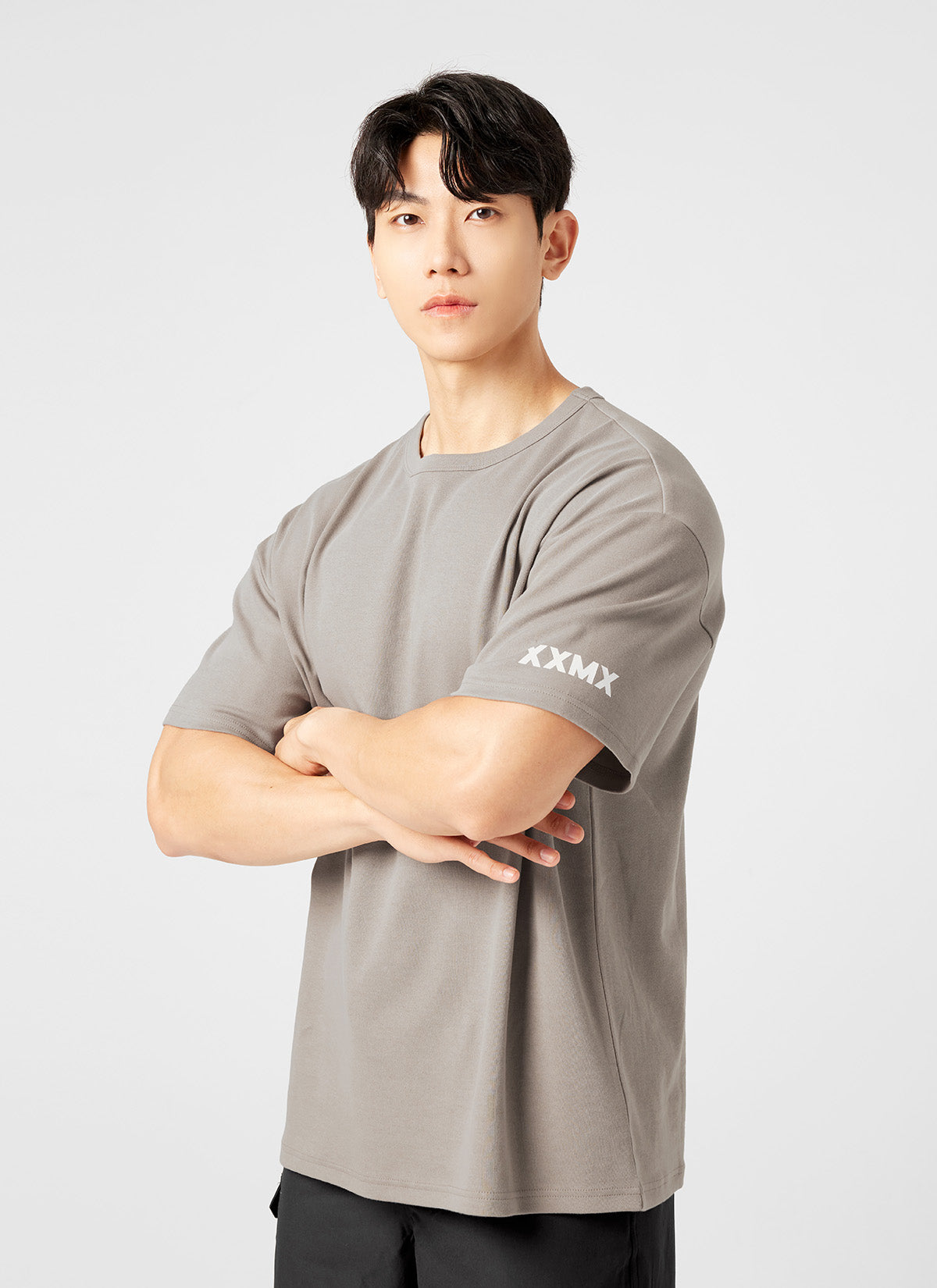 Stretch Logo Overfit Short Sleeve