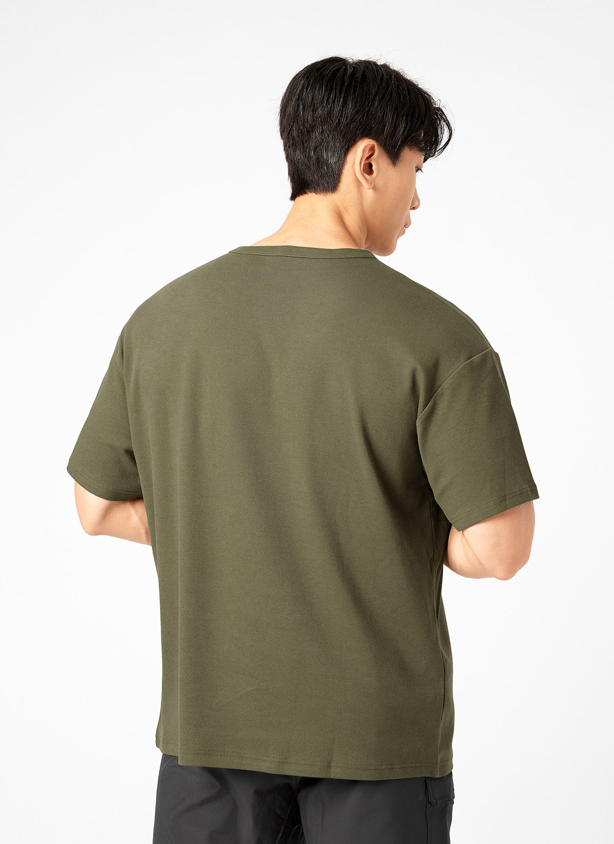 Stretch Logo Overfit Short Sleeve