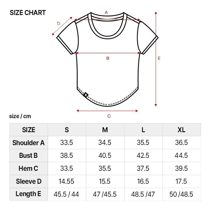 XELLA Light Round Cropped Top