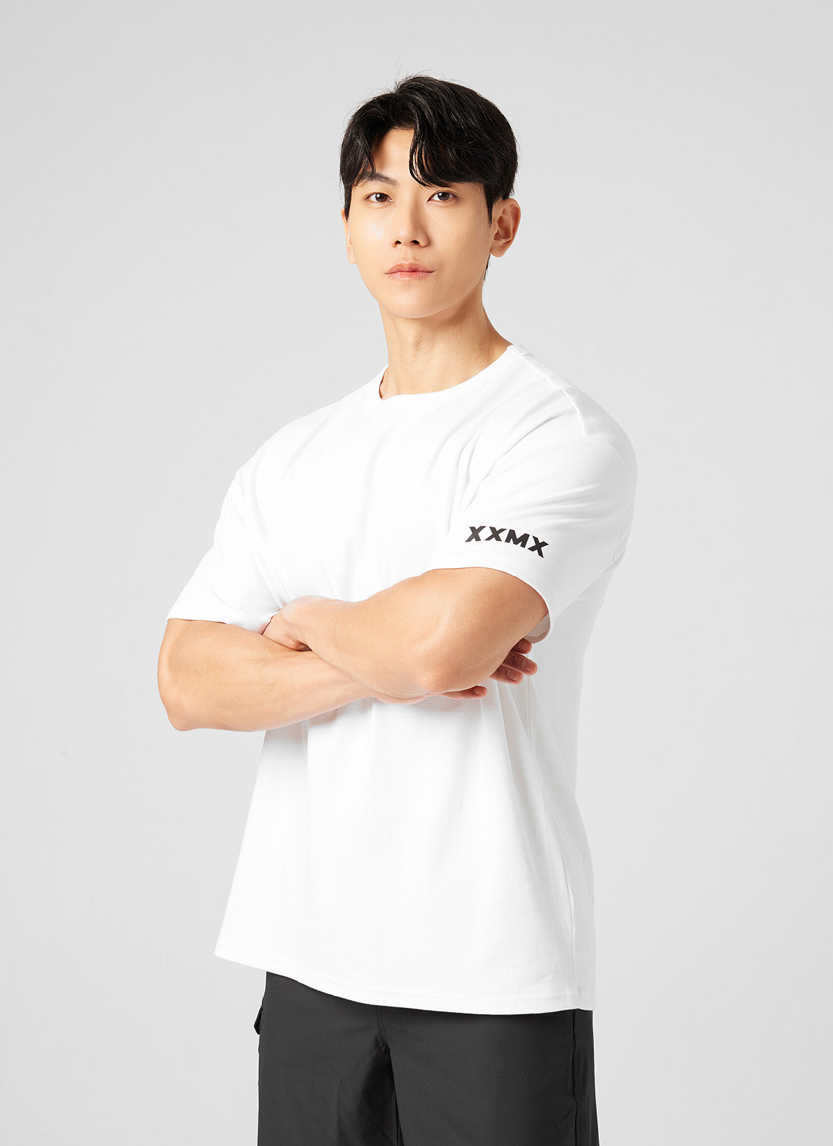 Stretch Logo Overfit Short Sleeve