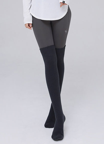 Knitting Knee High Socks