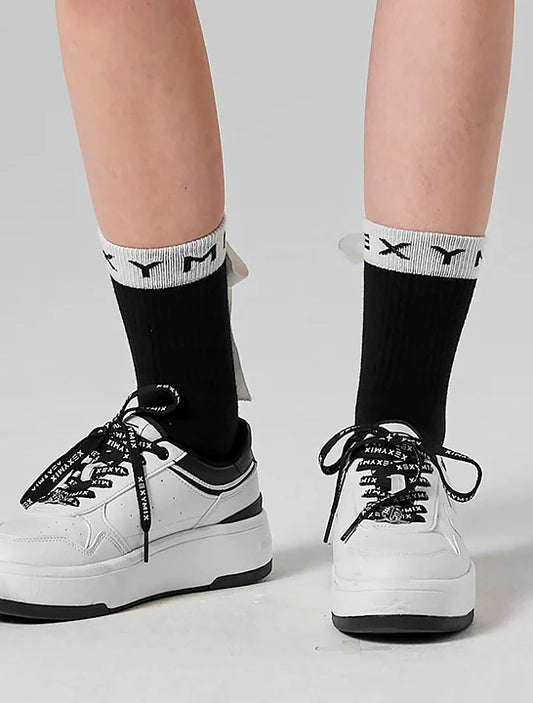 Field Ribbon Crew Socks