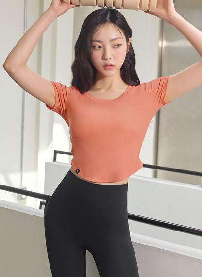 XELLA Light Round Cropped Top