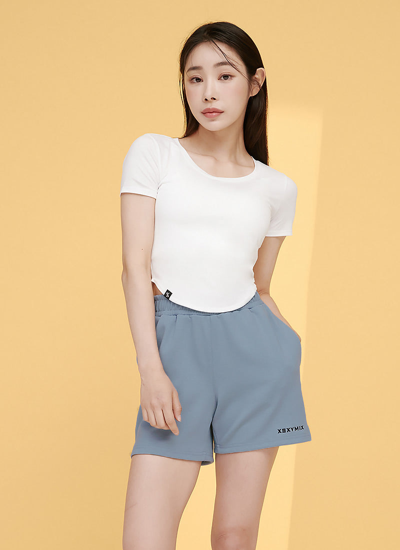 XELLA Light Round Cropped Top