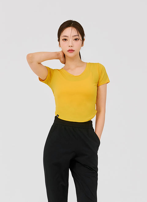 XELLA Light Round Cropped Top