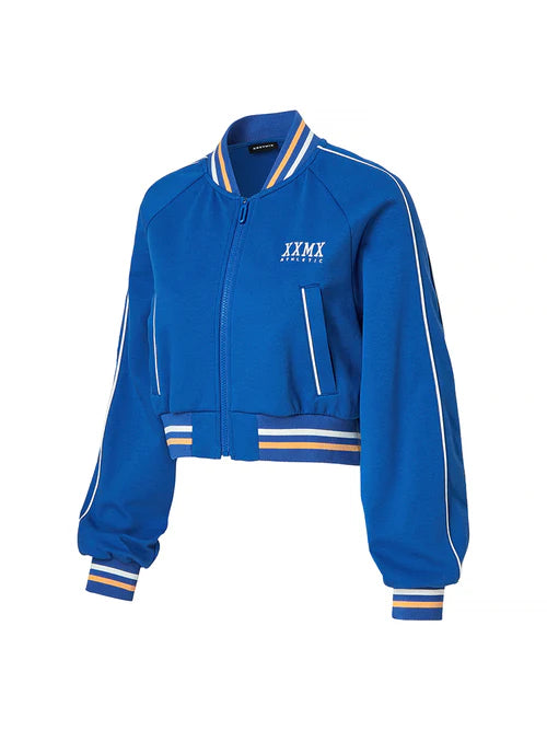 Stadium Crop Varsity Jacket