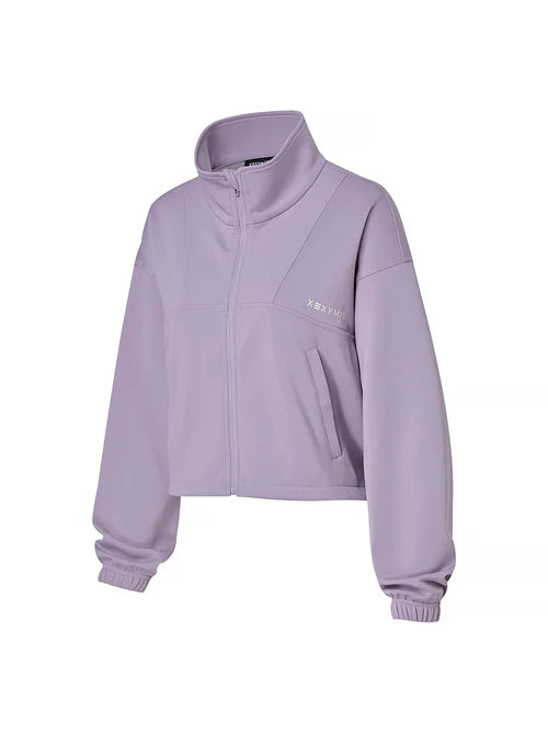 Soft Cushion High Neck Zip-up