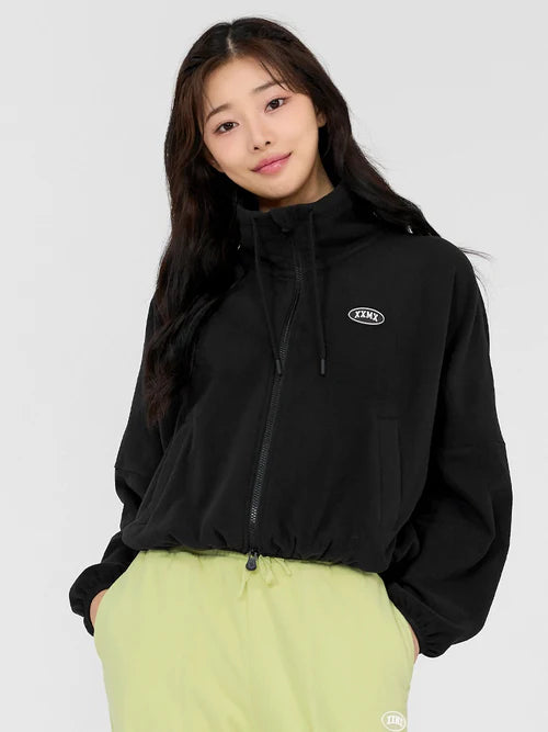 Light Fleece High Neck Zip-up