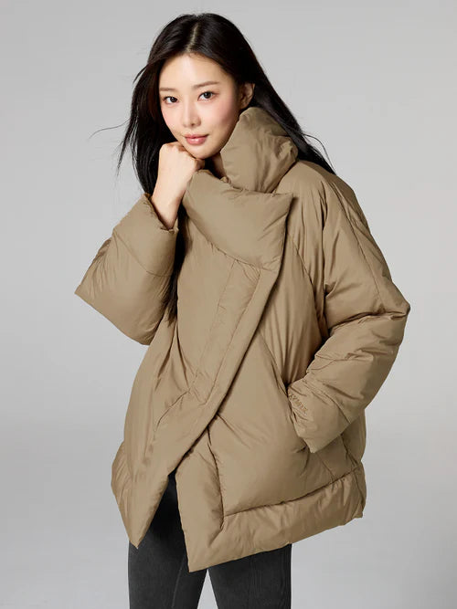 High Neck Rap Padding Jacket