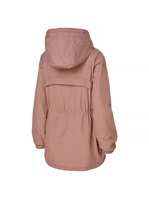 High Neck Anorak String Padding