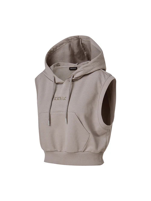 Easy Going Sleeveless Hoodie