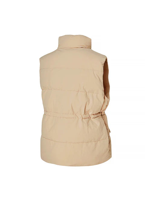 High Neck Overfit Padding Vest