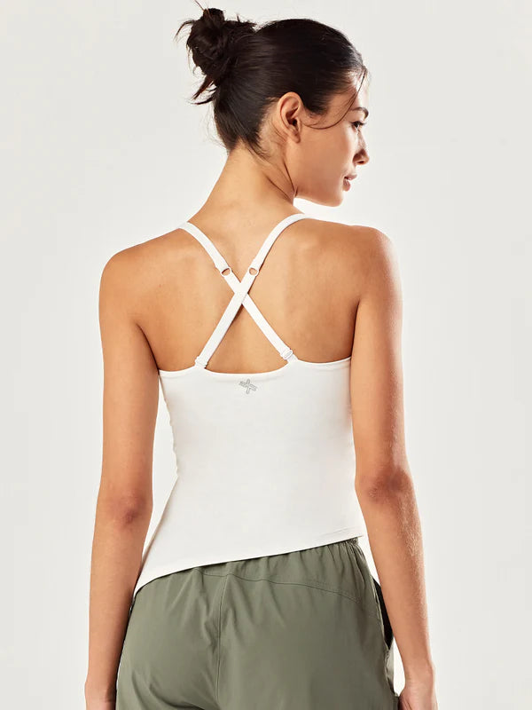 Unbalance Slit Tank Top