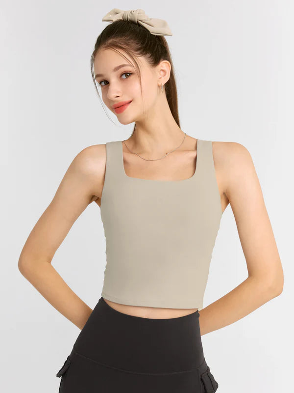 Soft Square Neck Bra Top