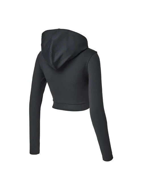 Slimfit Crop Zip-up