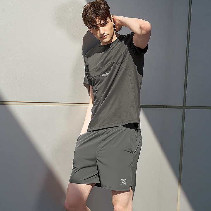 Exid Cooling 5 inch Shorts_Smog Gray