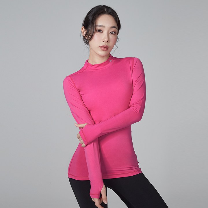 Perfect Fit Long Sleeve_Magenta Pink